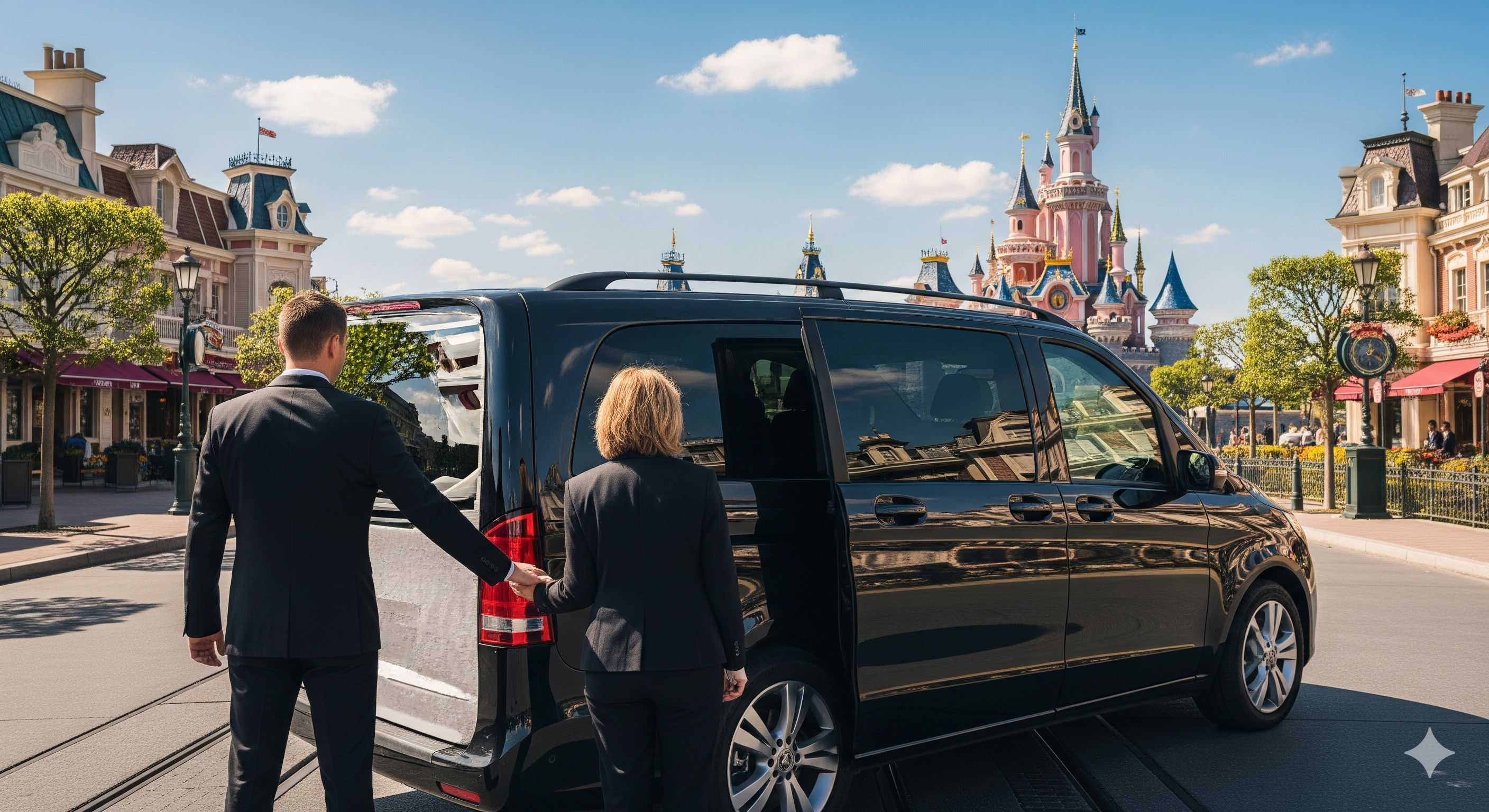 Disneyland Paris from Charles de Gaulle Chauffeur Service